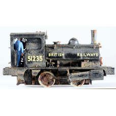 P4 DCC Loco BR Pug 0-4-0 51235